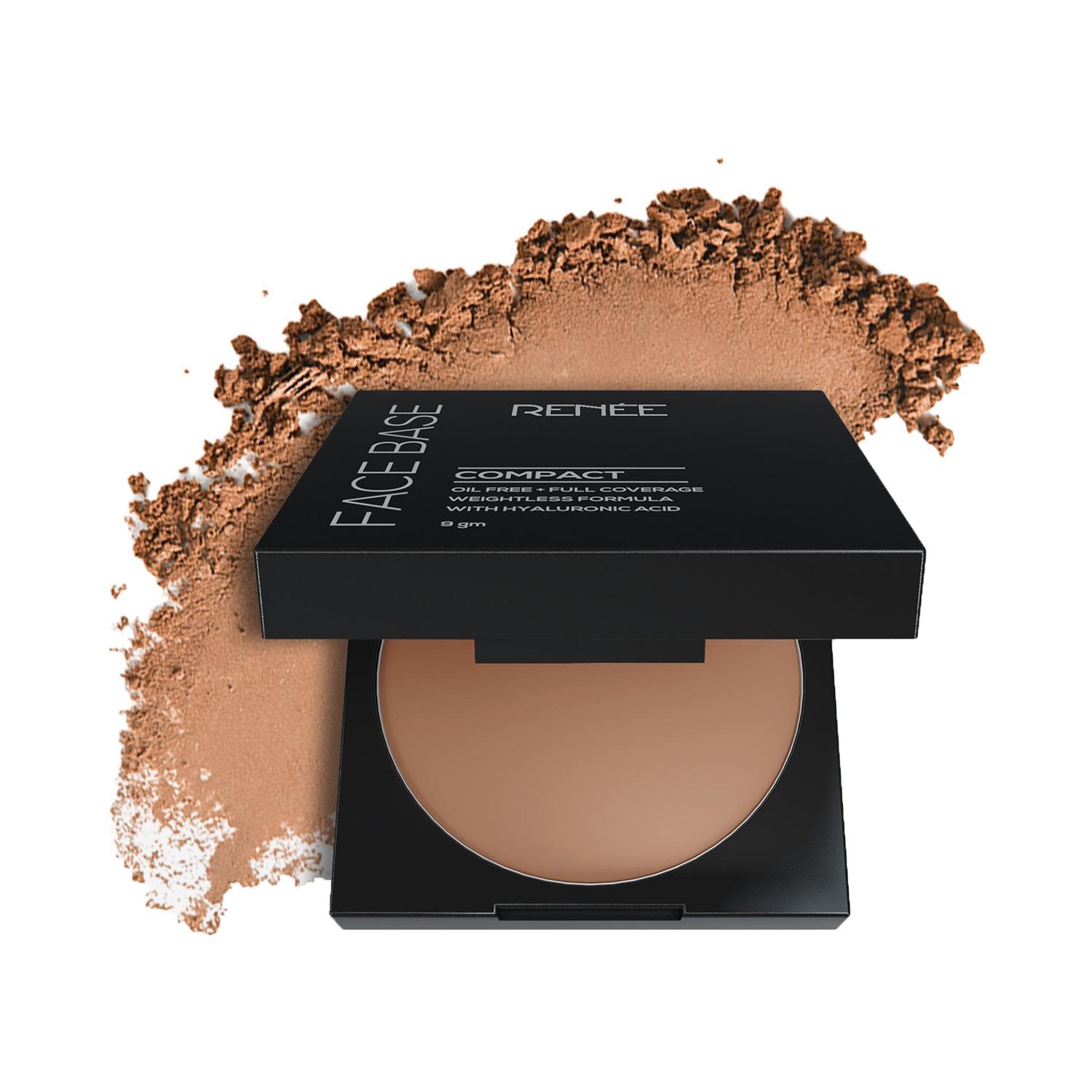 renee face base compact - cocoa beige (9g)