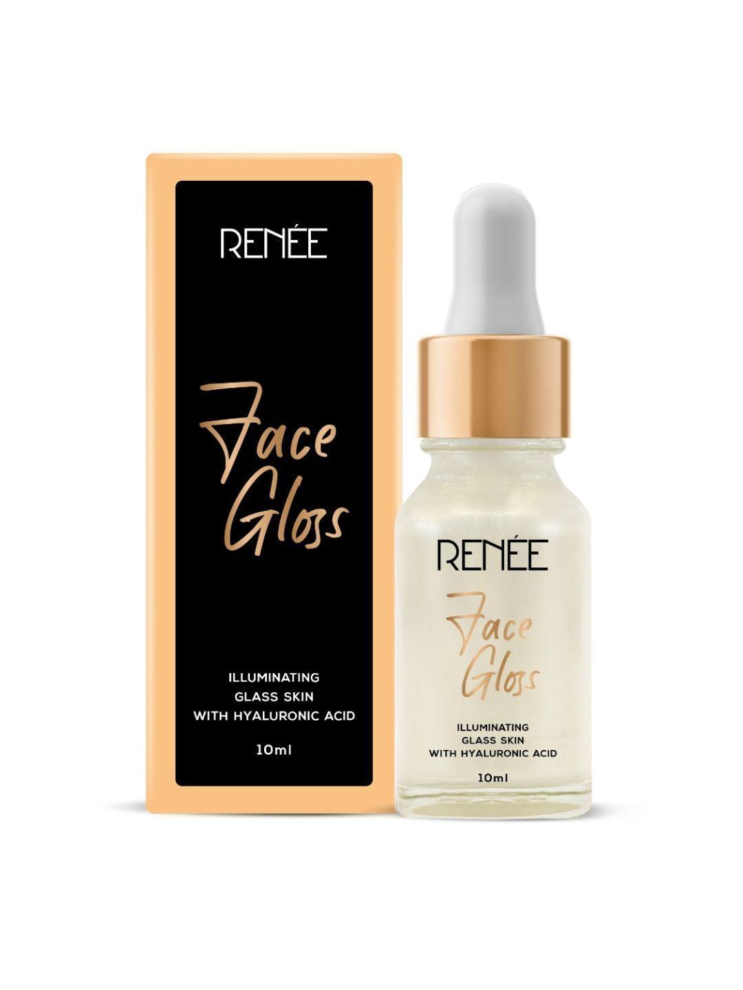 renee face gloss illuminating face serum with hyaluronic acid - 10ml