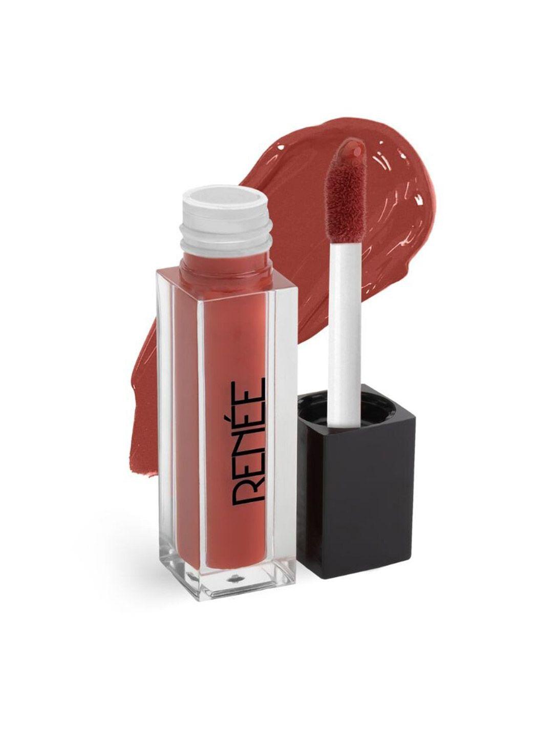 renee stay with me mini matte smudge-proof long lasting lip color 2 ml - play for clay