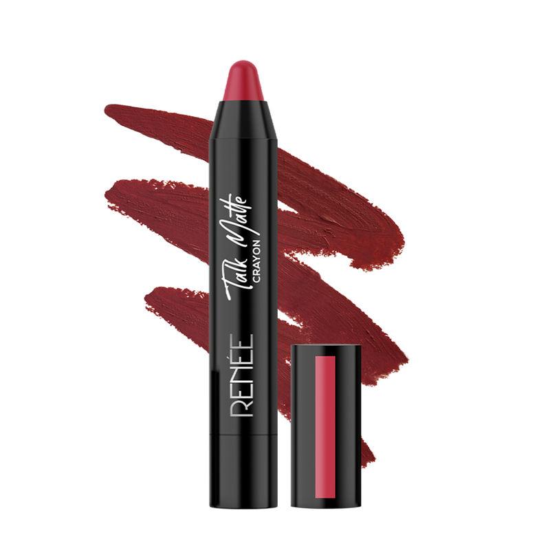 renee cosmetics talk matte crayon