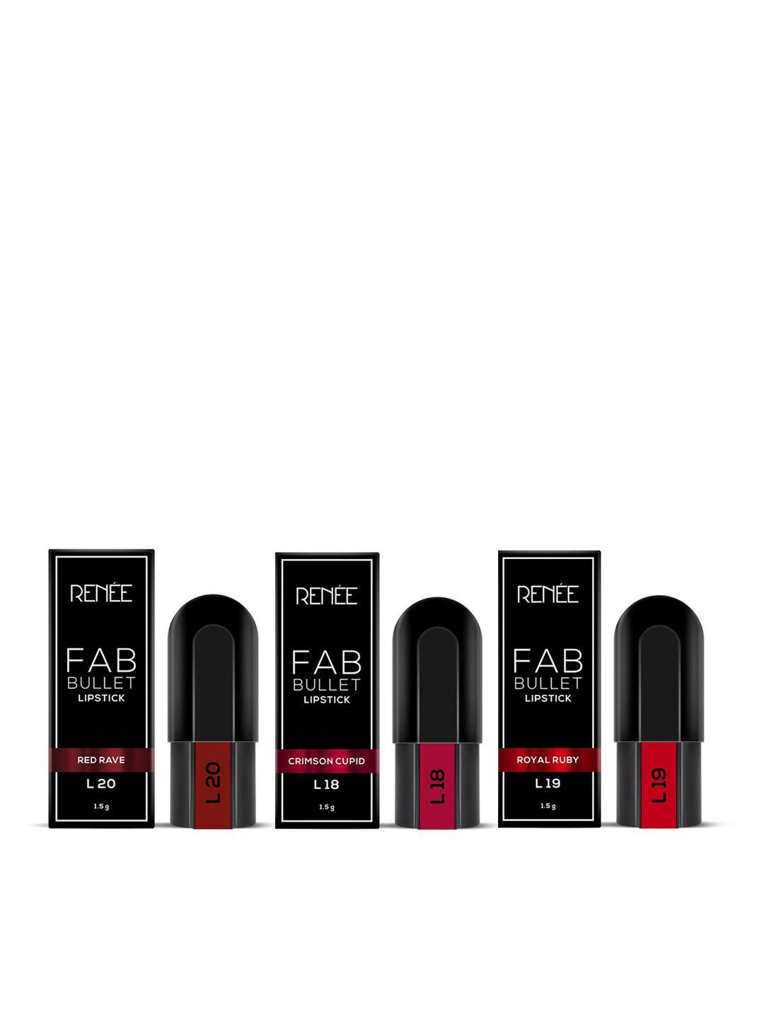 renee fab matte bullet lipstick trio