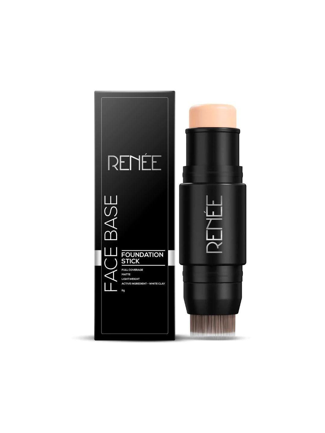renee face base foundation stick with applicator - cappuccino 8g