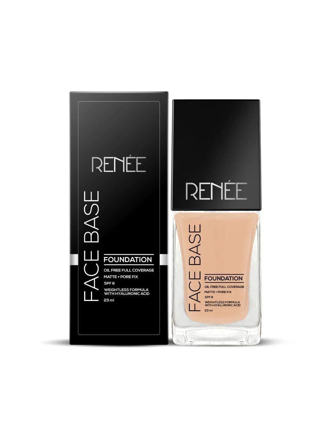 renee face base liquid foundation - mocha 23ml