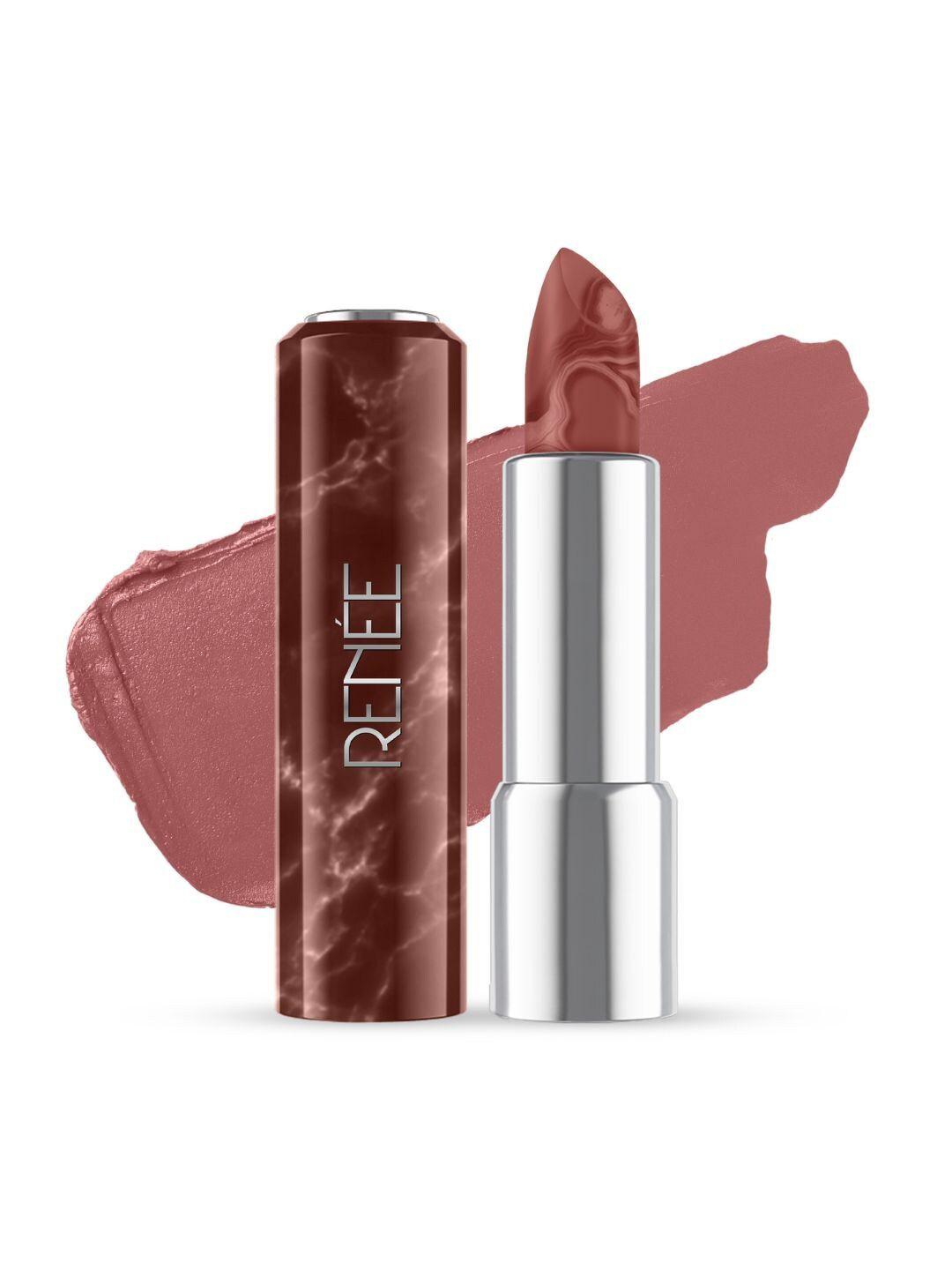 renee marble lipstick with shea butter & vitamin e 4g - crema