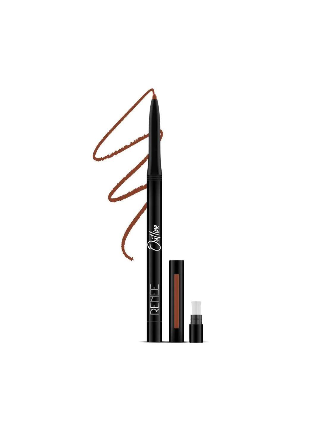 renee outline lip liner 0.35g - ot 04 savannah