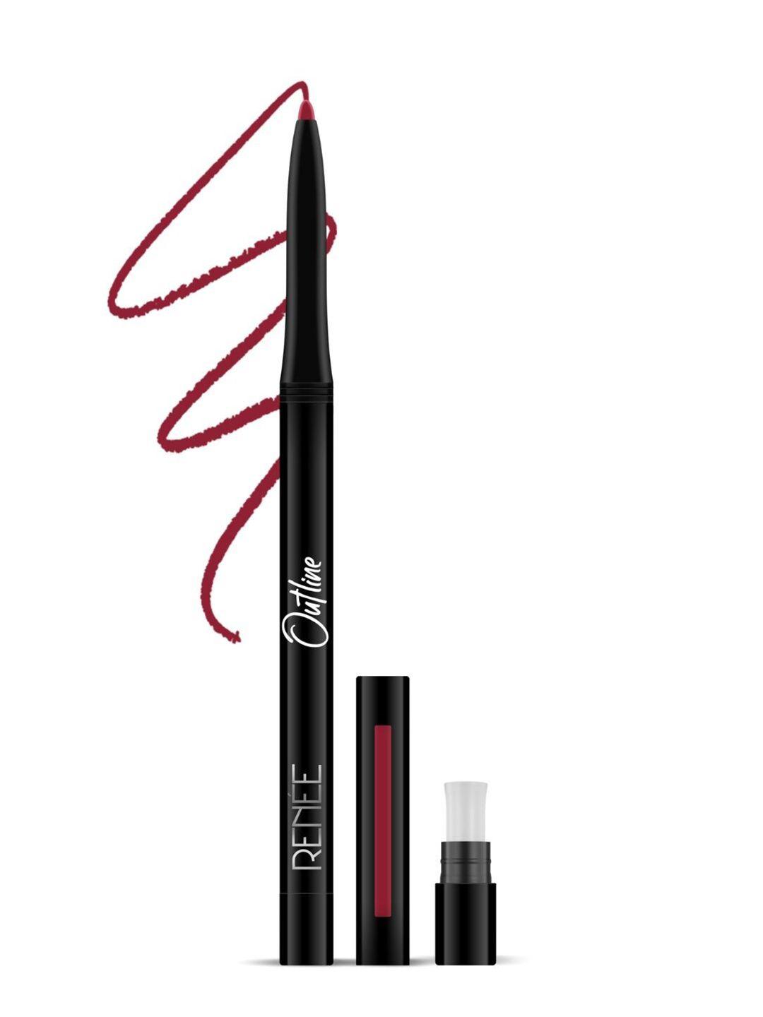 renee outline long lasting lip liner with built in sharpener 0.35 g - amelia 06