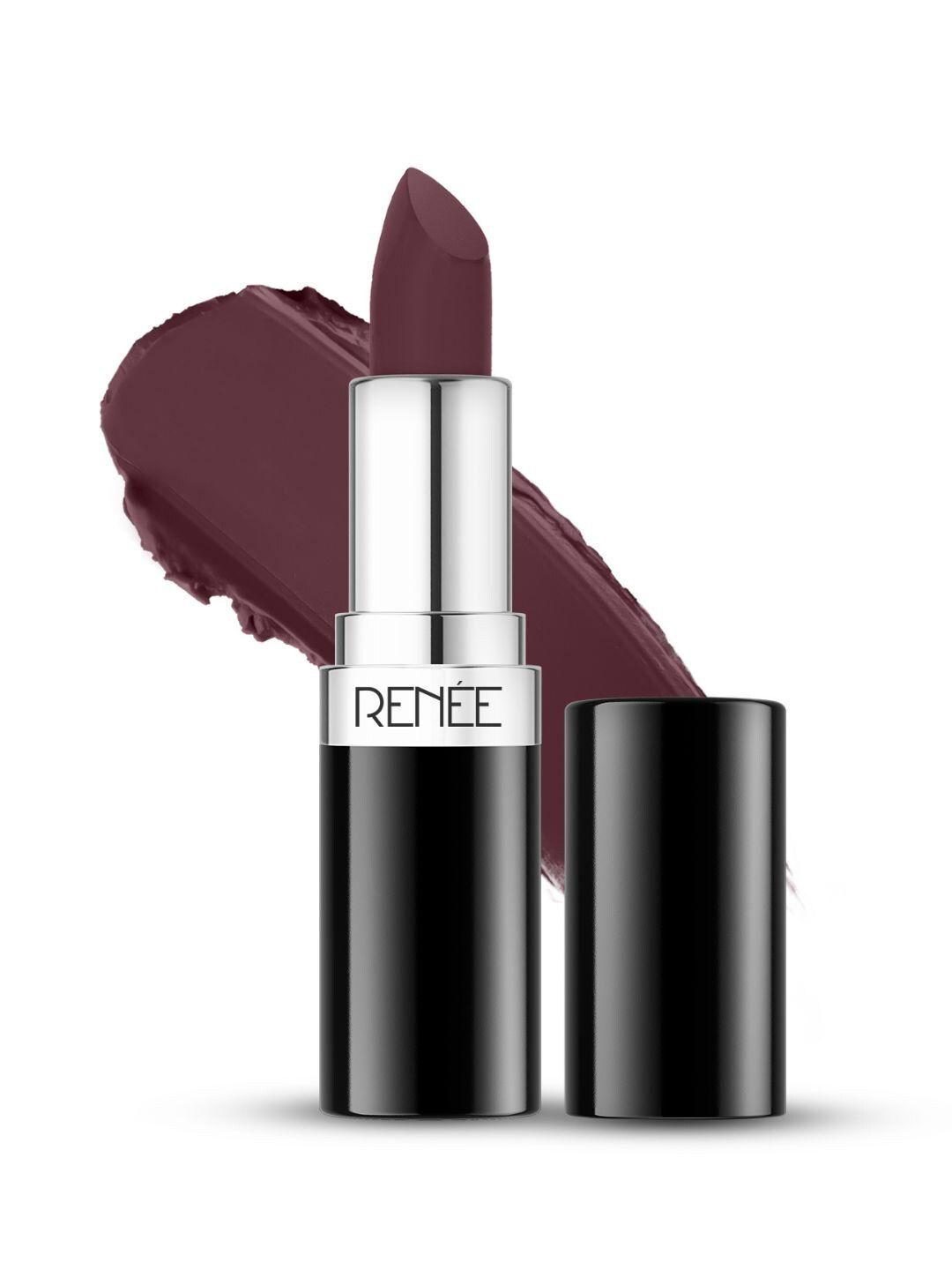 renee stunner matte lipstick 4g - merlot mystery