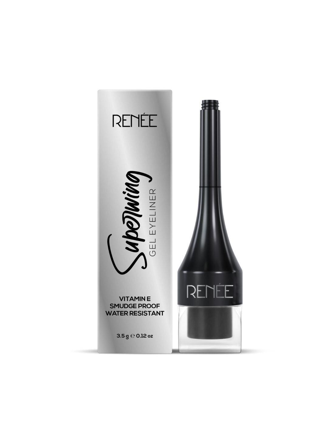 renee superwing gel eye liner with vitamin e 3.5 g - black