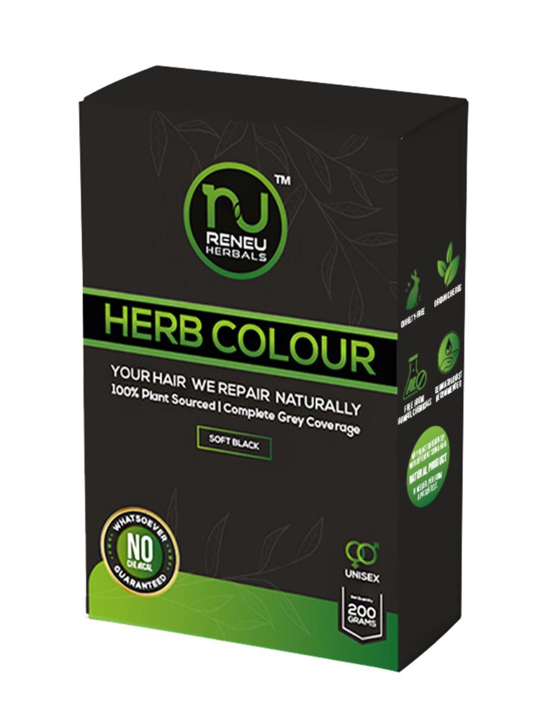 reneu herbals chemical free powder hair colour - 200 g