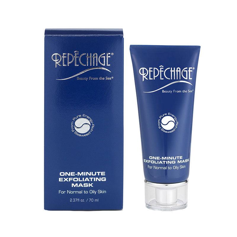 repechage one minute exfoliating mask & scrub for normal to oily skin