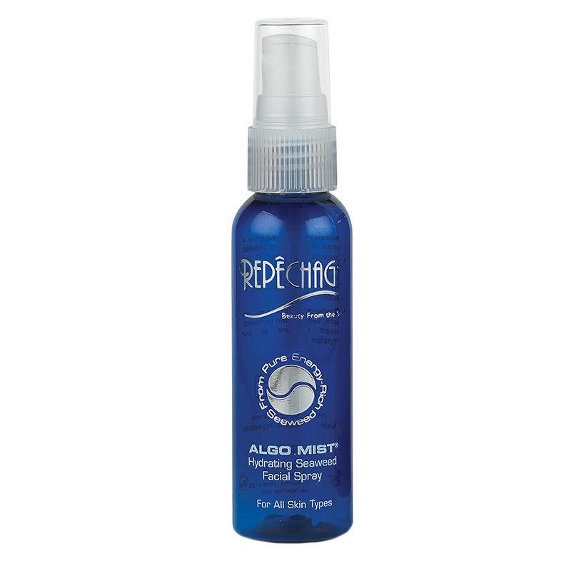 repechage travel size algo mist hydrating seaweed facial spray & anti aging toner