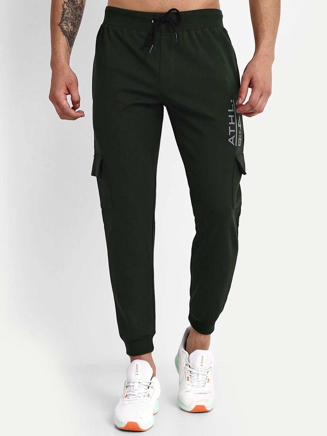 reprise men regular fit mid rise joggers