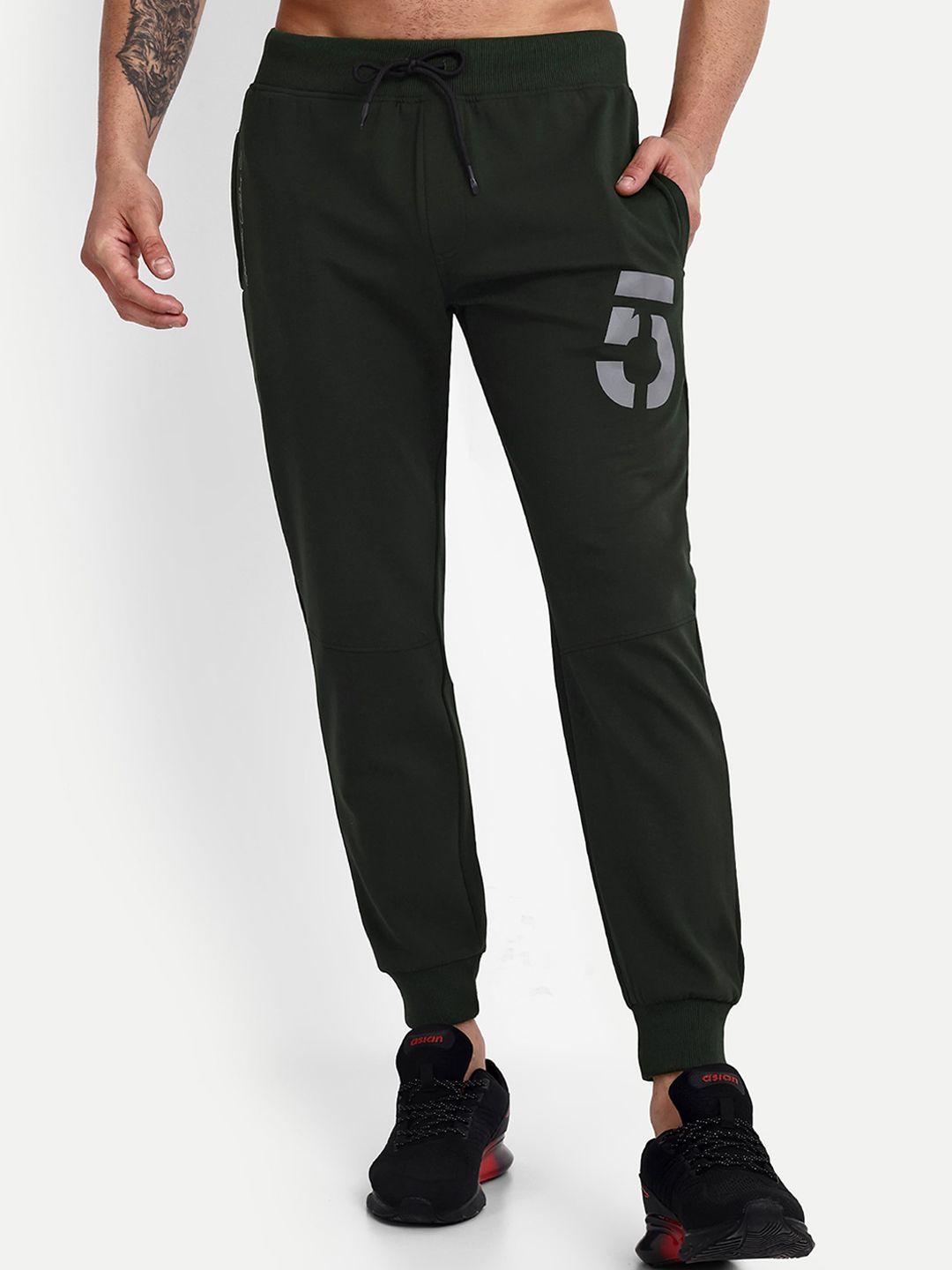 reprise men regular fit mid rise joggers