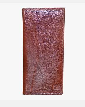 reptilian wallet with button closure 