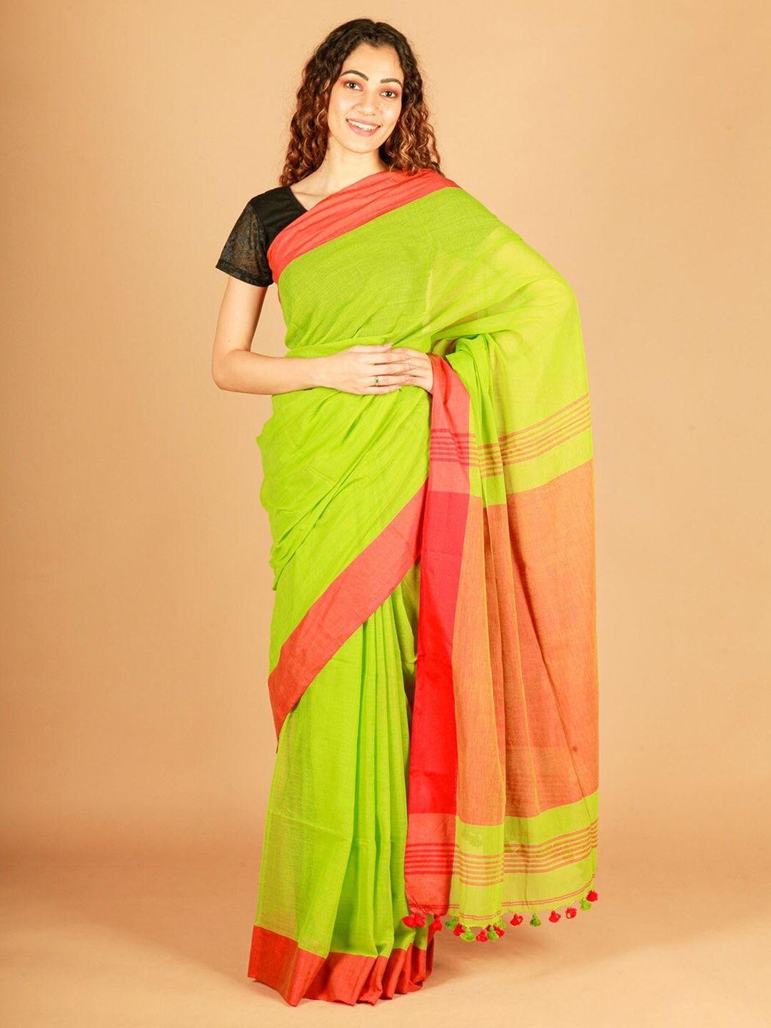 reshaweaves pure cotton saree