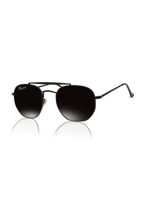 resist eyewear black uv protection unisex sunglasses