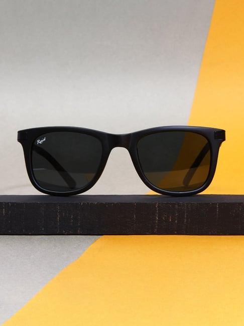 resist eyewear black wayfarer unisex sunglasses