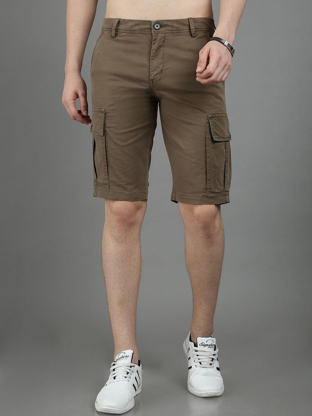 reslag men mid-rise cotton cargo shorts