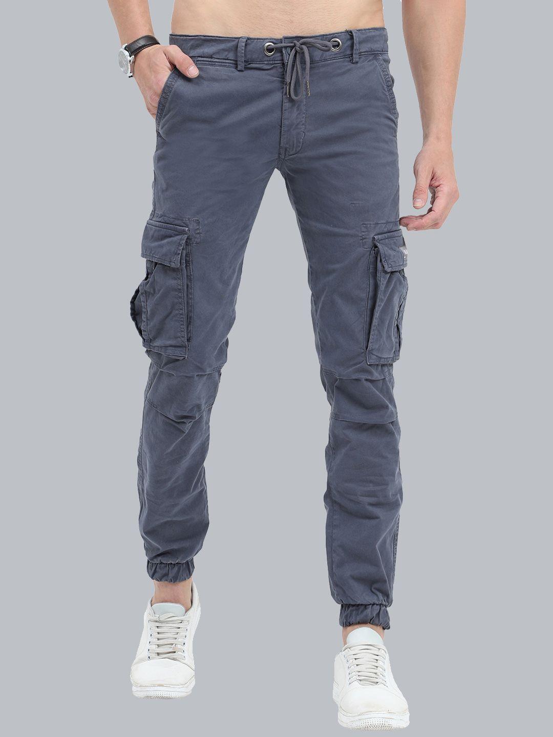 reslag men mid-rise cotton cargos joggers