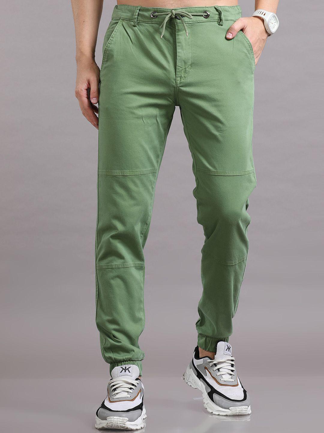 reslag men mid rise cotton joggers