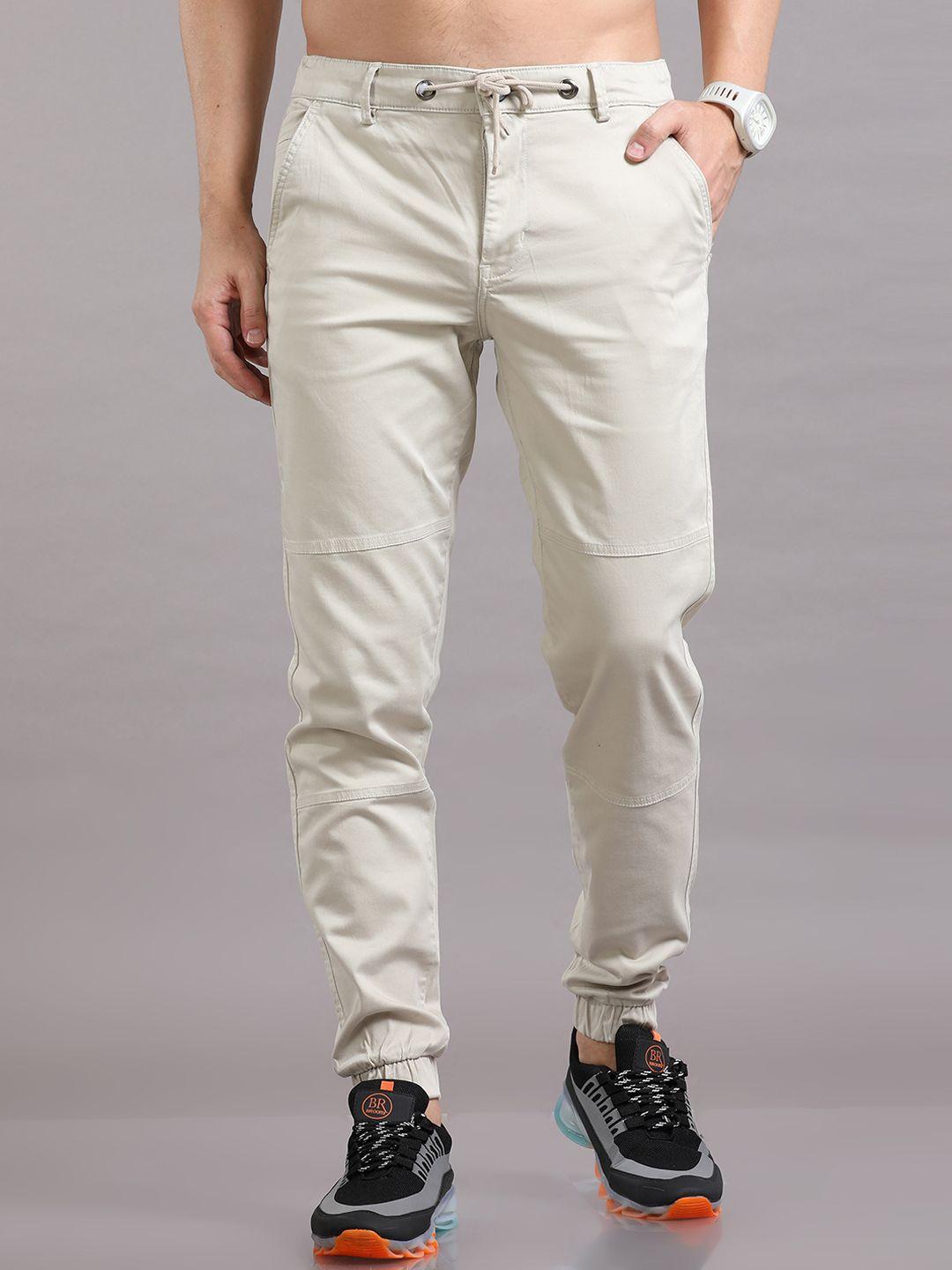 reslag men mid rise cotton joggers