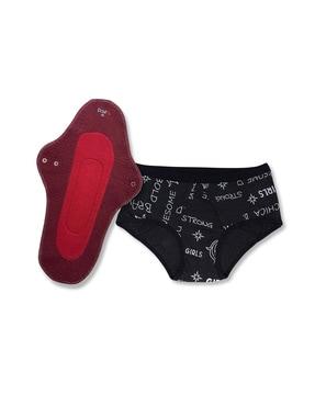 reusable period panties & pad combo