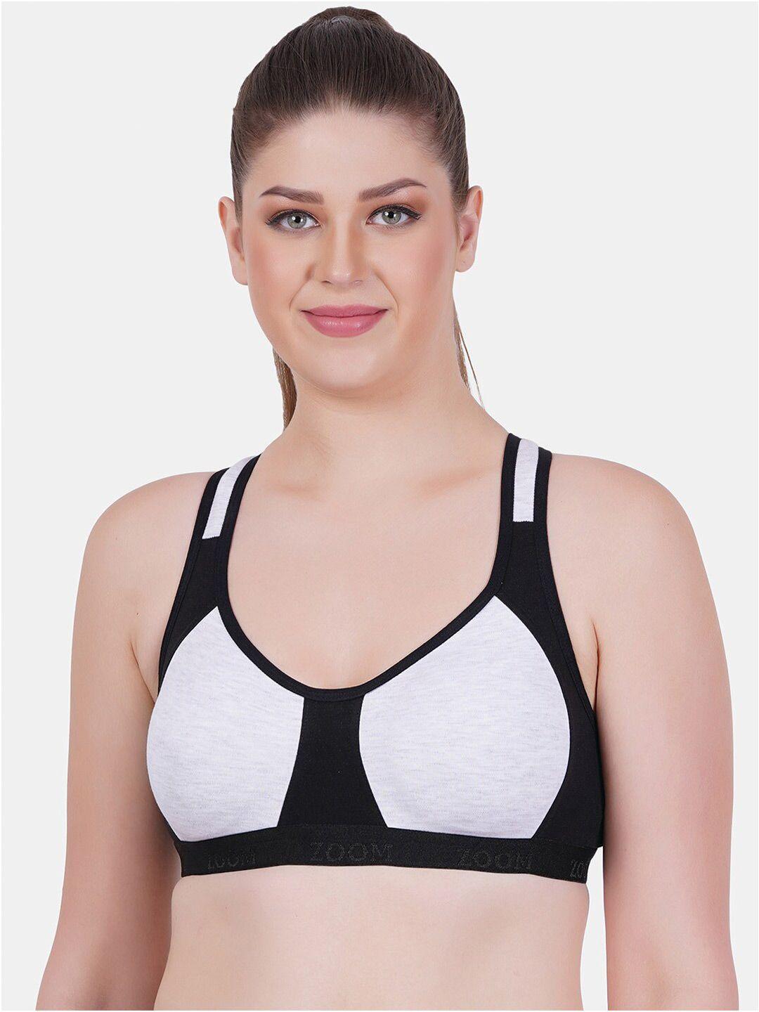 reveira full coverage non padded dry fit sports bra with all day comfort