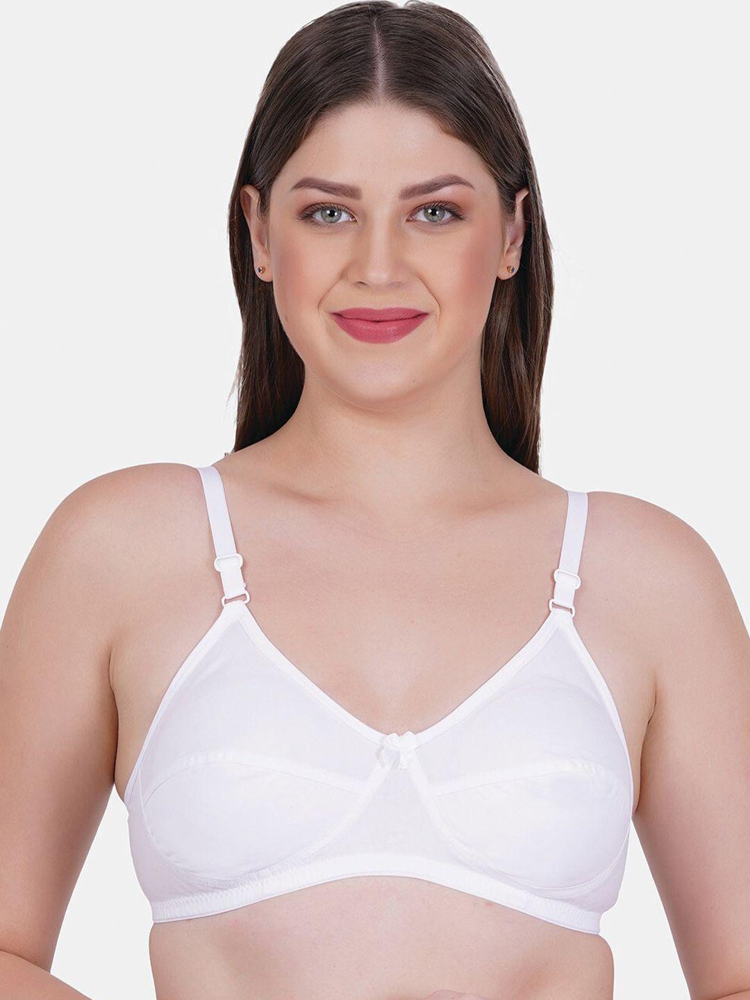 reveira medium coverage seamless non padded dry fit bra with all day comfort