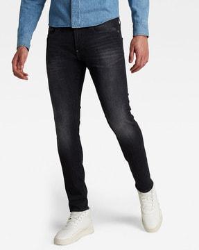 revend lightly washed skinny fit jeans