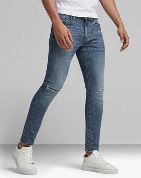 revend fwd distressed skinny fit jeans