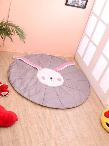 reversable grey bunny patch playmats