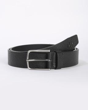 reversible belt with pin-buckle closure