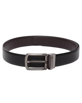 reversible genuine leather belt