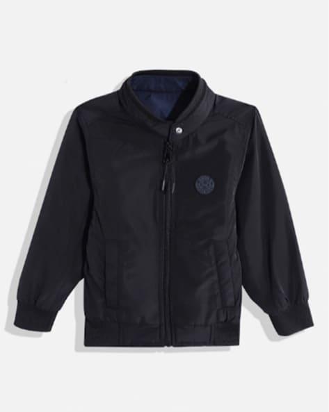 reversible jacket with insert pockets