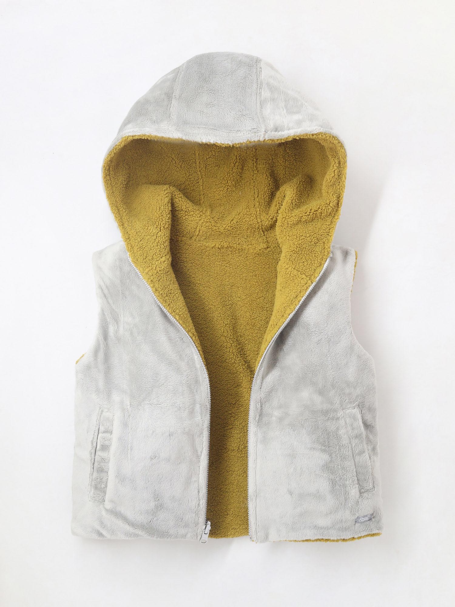 reversible zipper hoodie with a twist of style