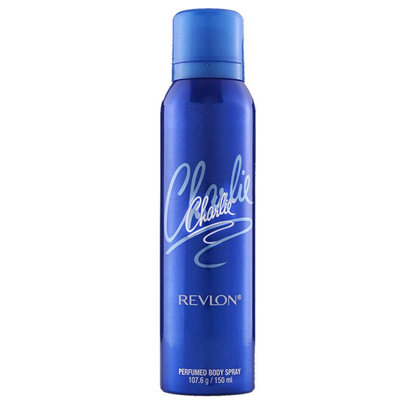 revlon charlie blue perfumed body spray