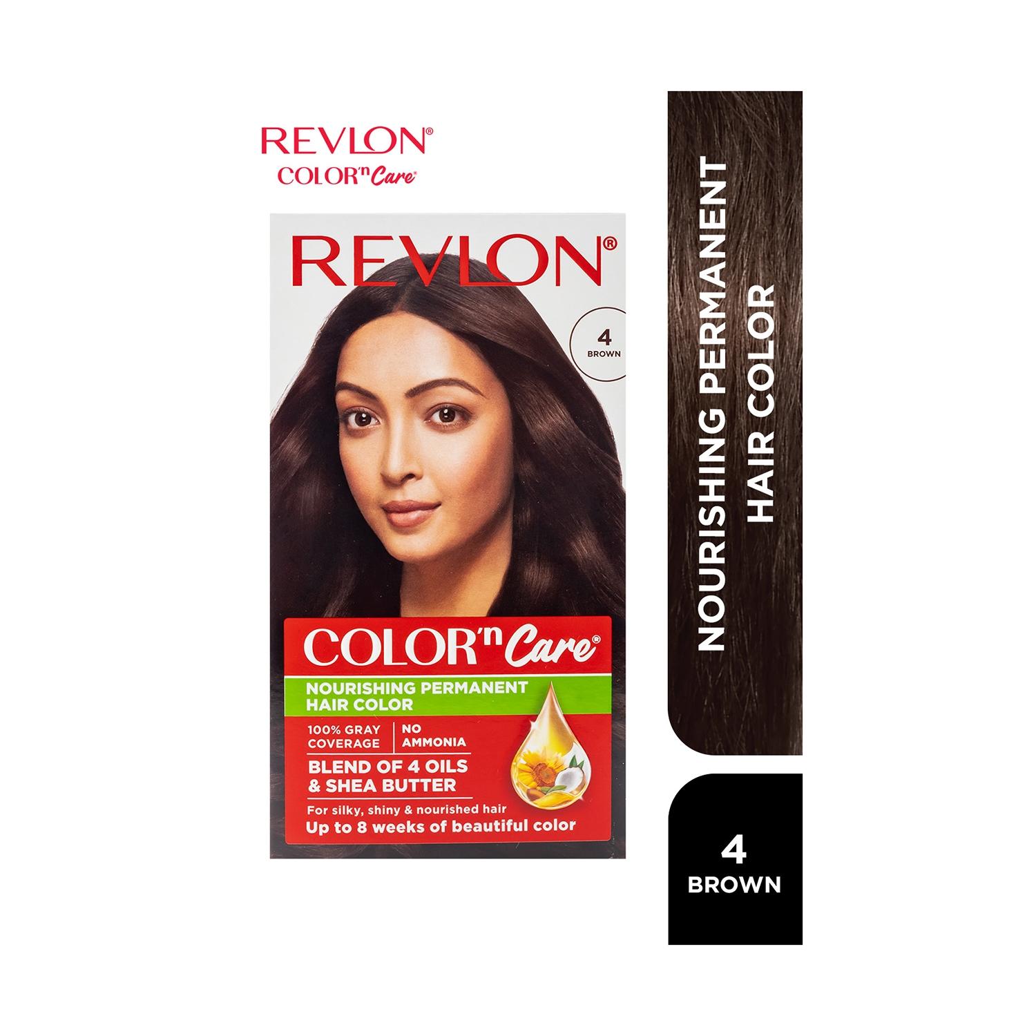 revlon color n care permanent hair color cream - 3n darkest brown (40g+67.5ml)