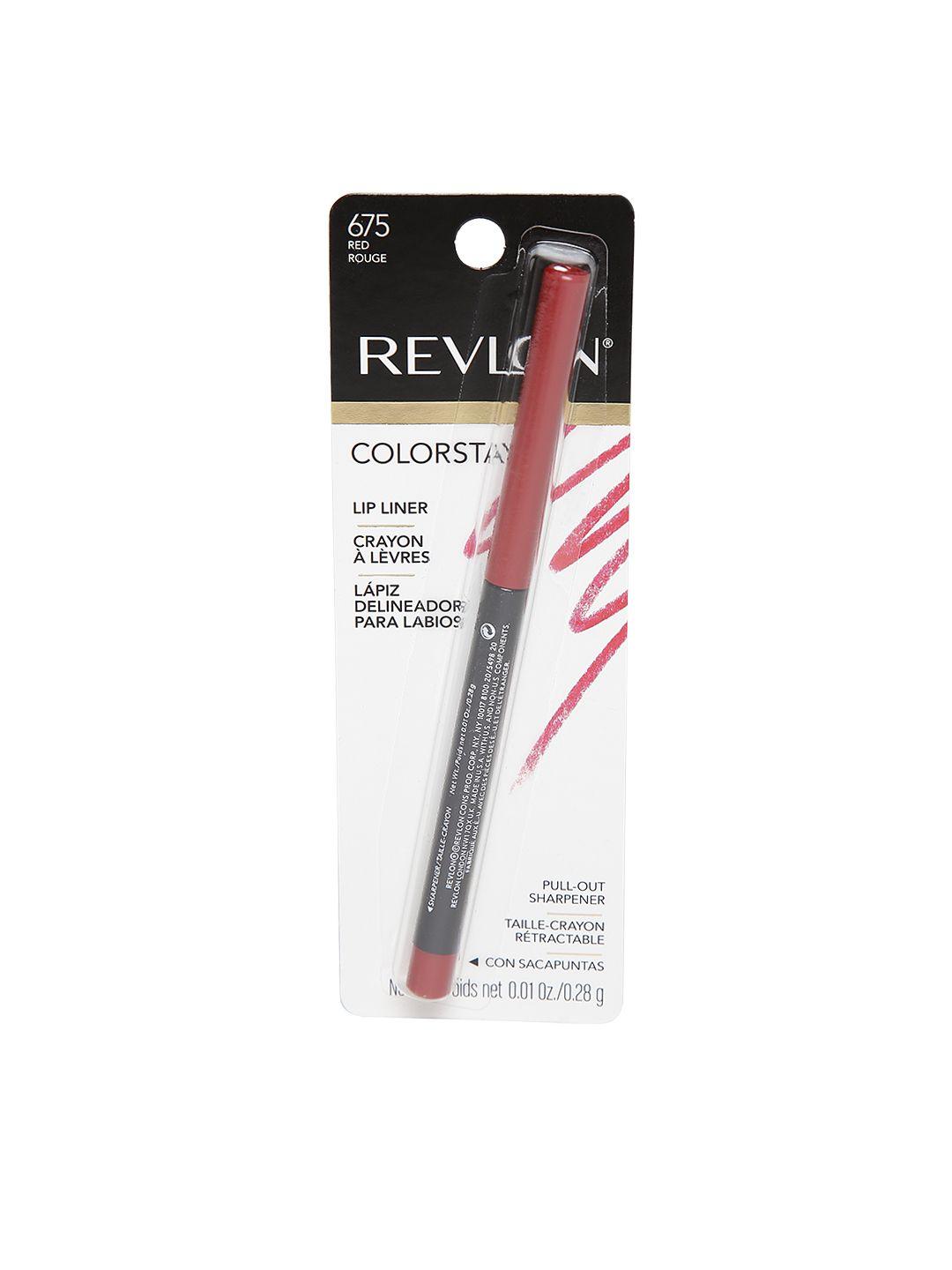 revlon colorstay red rouge lip liner 675