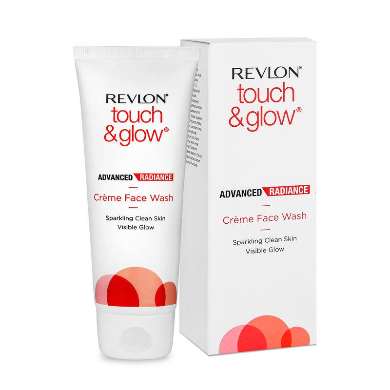 revlon touch & glow advanced radiance creme face wash