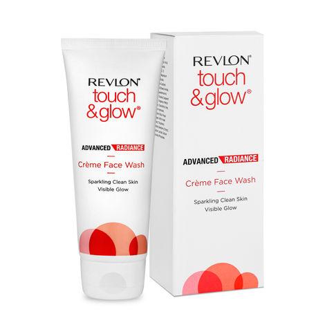 revlon touch & glow advanced radiance creme face wash