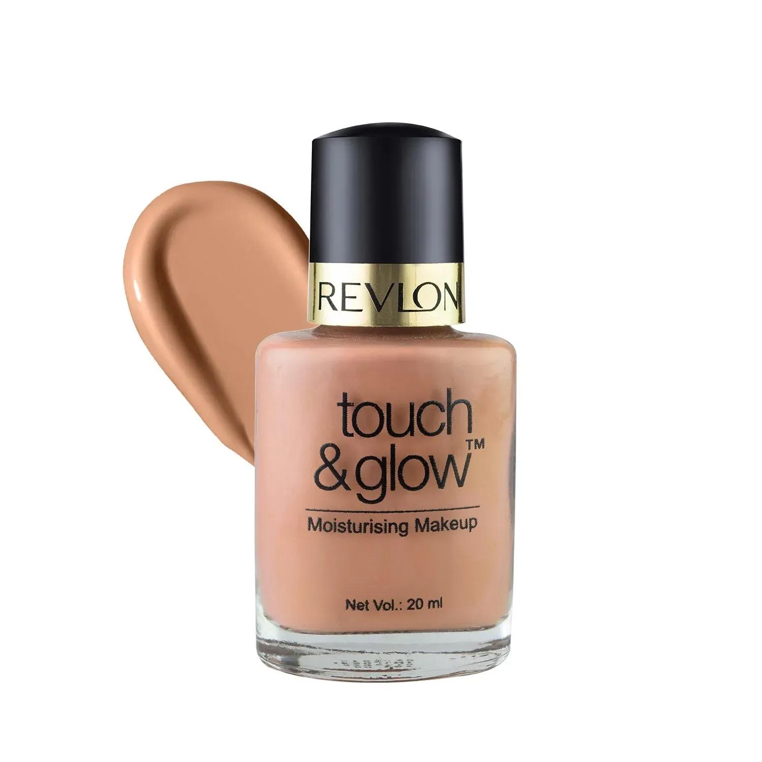 revlon touch & glow makeup foundation - warm mist (20ml)