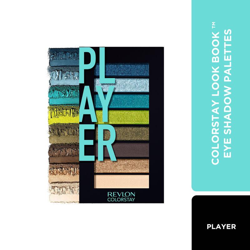 revlon colorstay look book eyeshadow palette - player