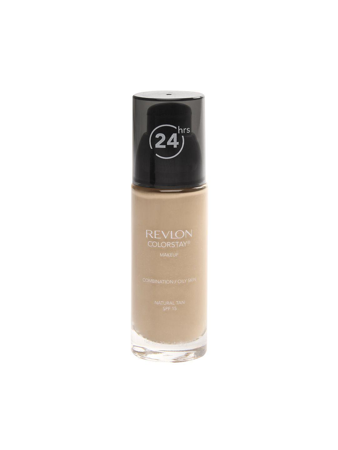 revlon colorstay make up combination oily spf 15 - natural tan