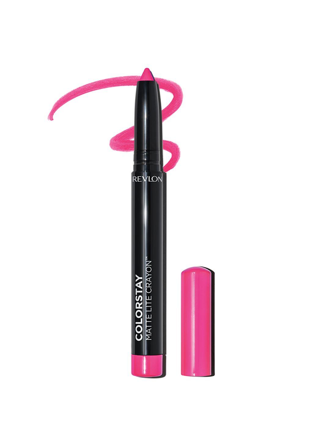 revlon colorstay matte lite long-lasting weightless lip crayon - lift off