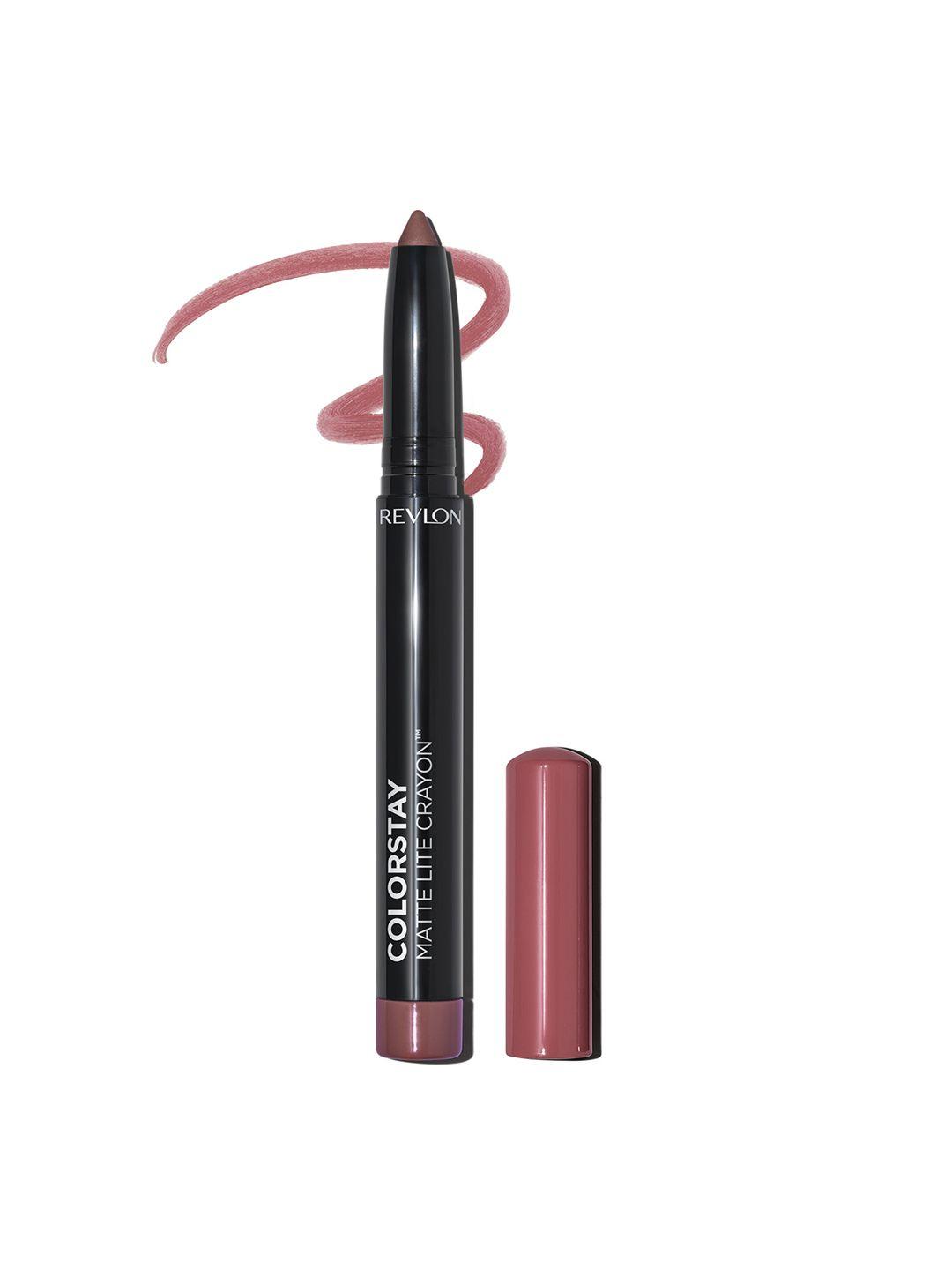 revlon colorstay matte lite long-lasting weightless lip crayon - take flight