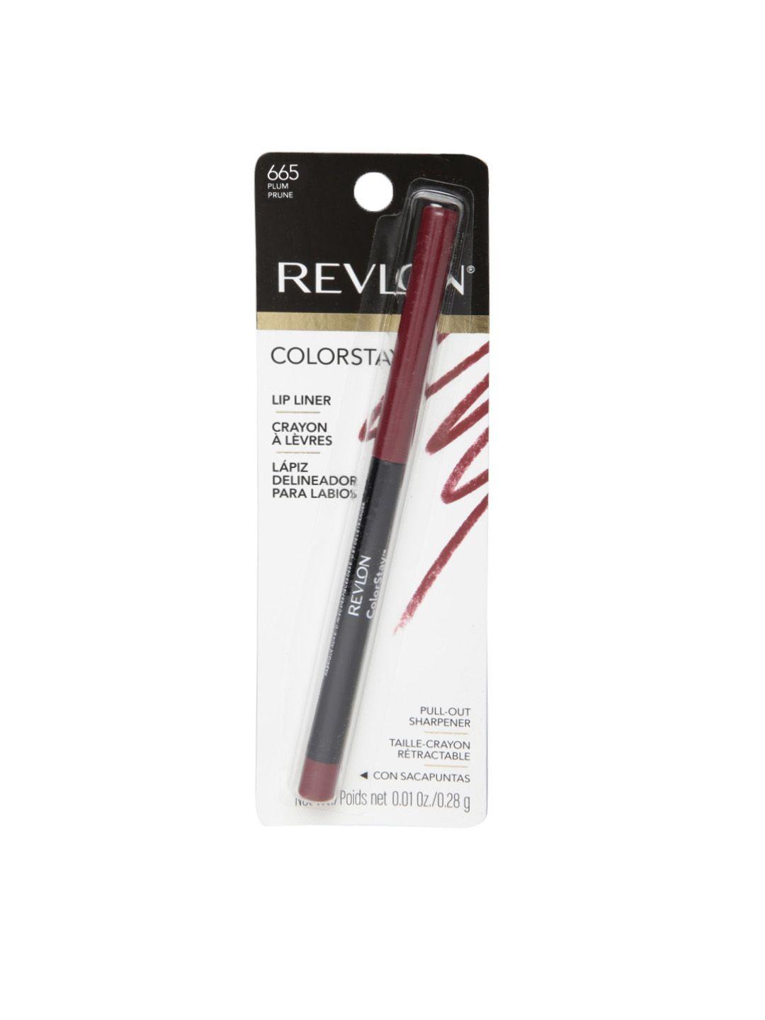 revlon colorstay plum prune lip liner 665