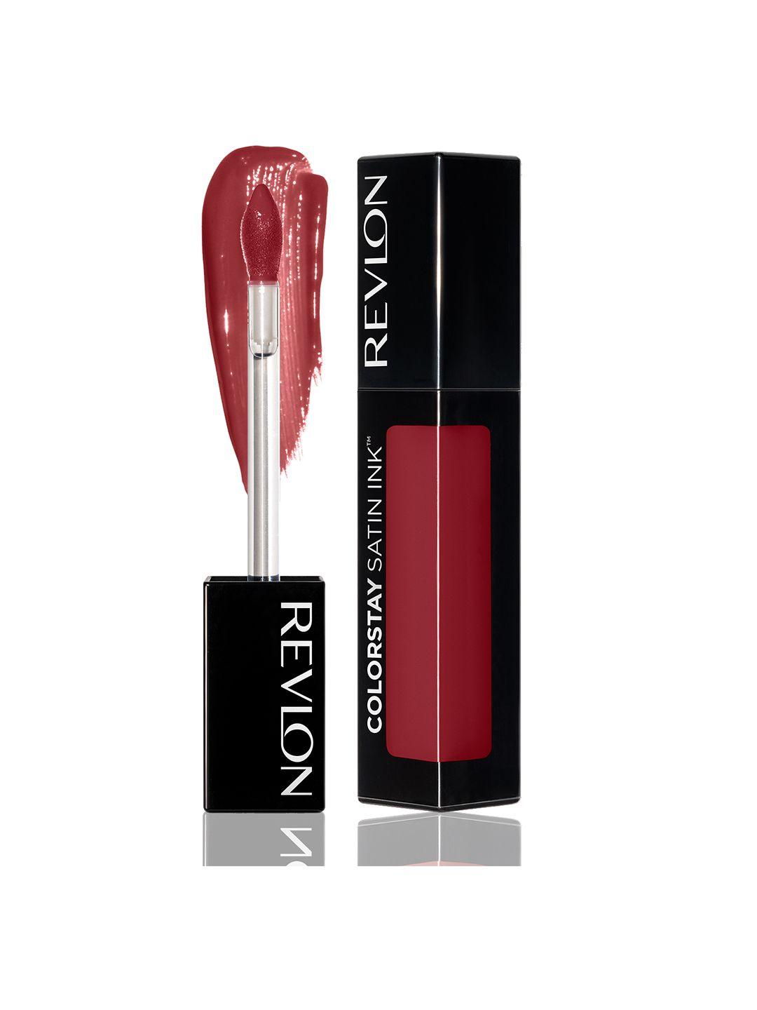 revlon colorstay satin ink liquid lipstick with vitamin e 5 ml - silky sienna 005