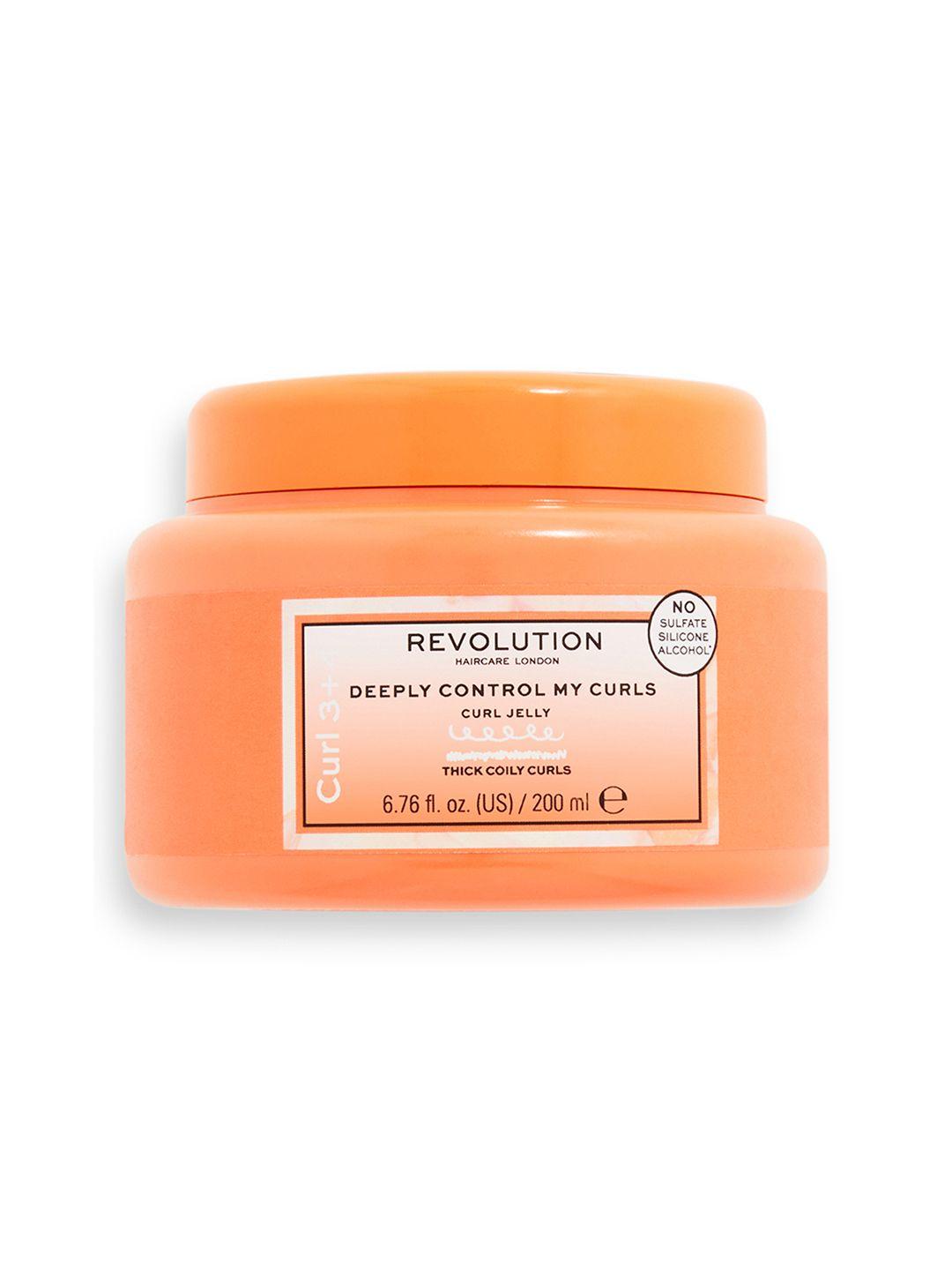 revolution haircare deeply control my curls jelly for type 3+4 curls with shea - 200ml