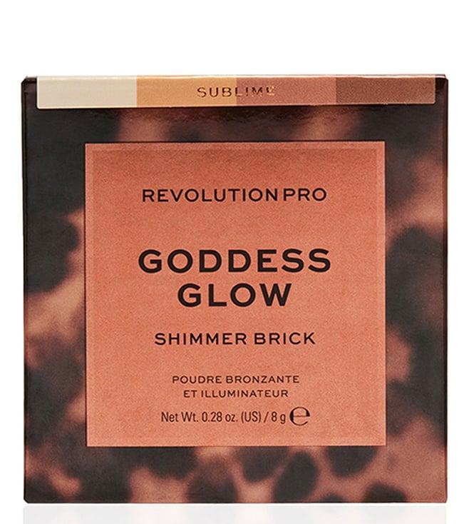 revolution pro goddess glow shimmer brick sublime - 8 gm
