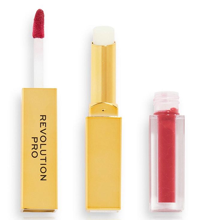 revolution pro supreme stay 24h lip duo lipstick stiletto - 1.5 gm